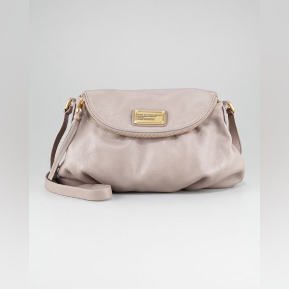 Marc Jacobs Beige Leather Shoulder Bag